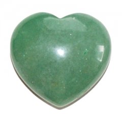 Avanturín zelený - masážní srdce