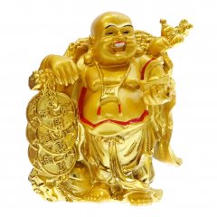 Budha bohatství  a prosperita -13cm