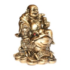 Buddha na žábě hojnosti