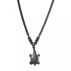 Hematit náhrdelník - želva