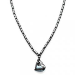 Hematit náhrdelník - srdce