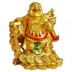 Budha bohatství  a prosperita -13cm